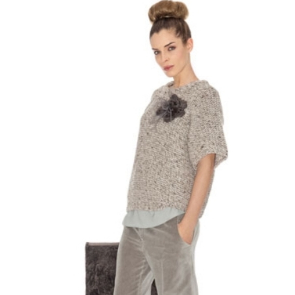 Brunello Cucinelli Cardigan heathered gray size S